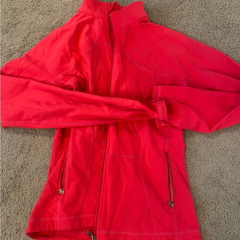 Lululemon define jacket. Hot pink.